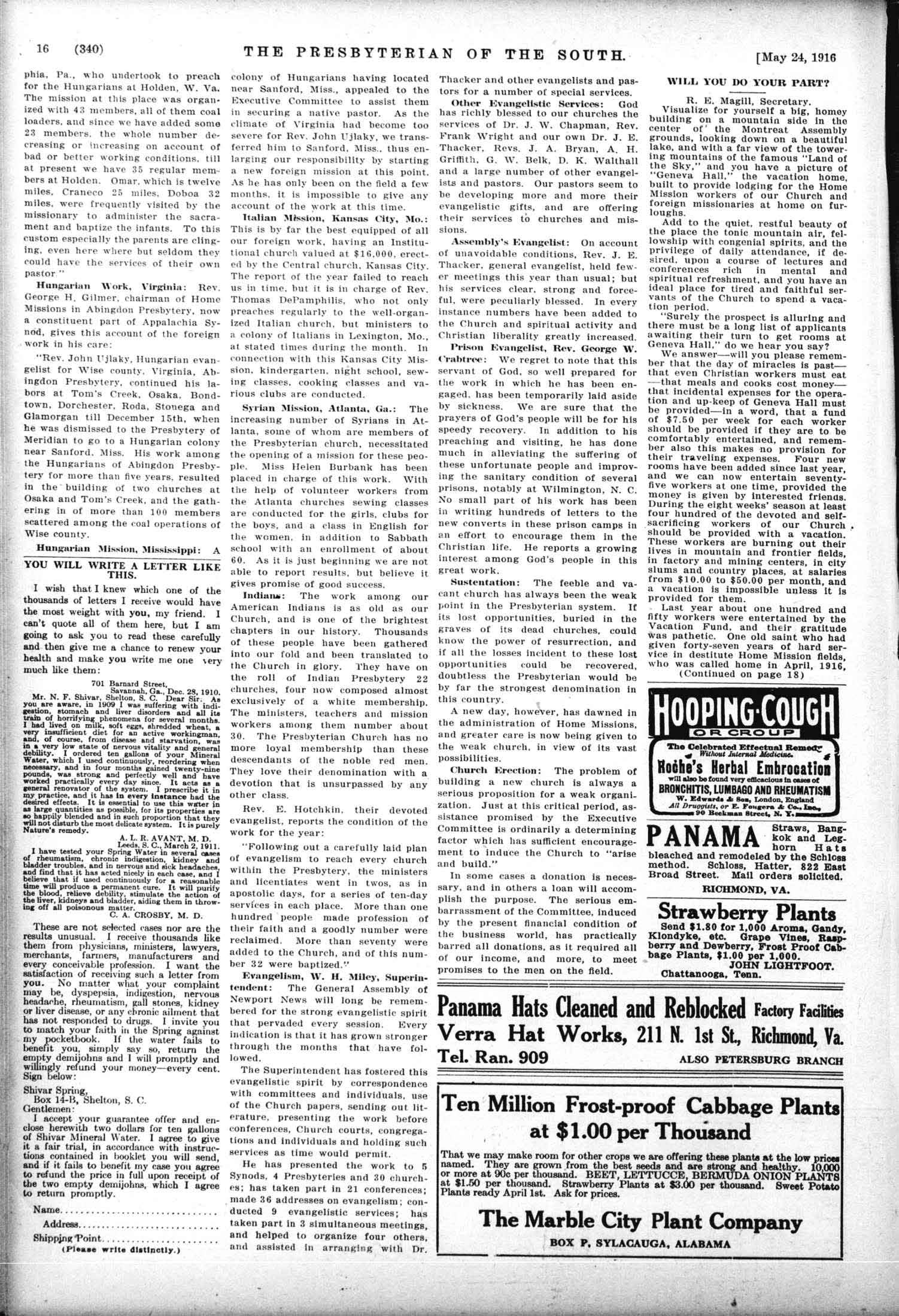 Evangelist of General Assembly